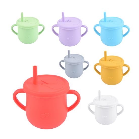 Eco-friendly Water Cup Dust-proof Easy To Carry Portable Children Drinking Sippy Mug