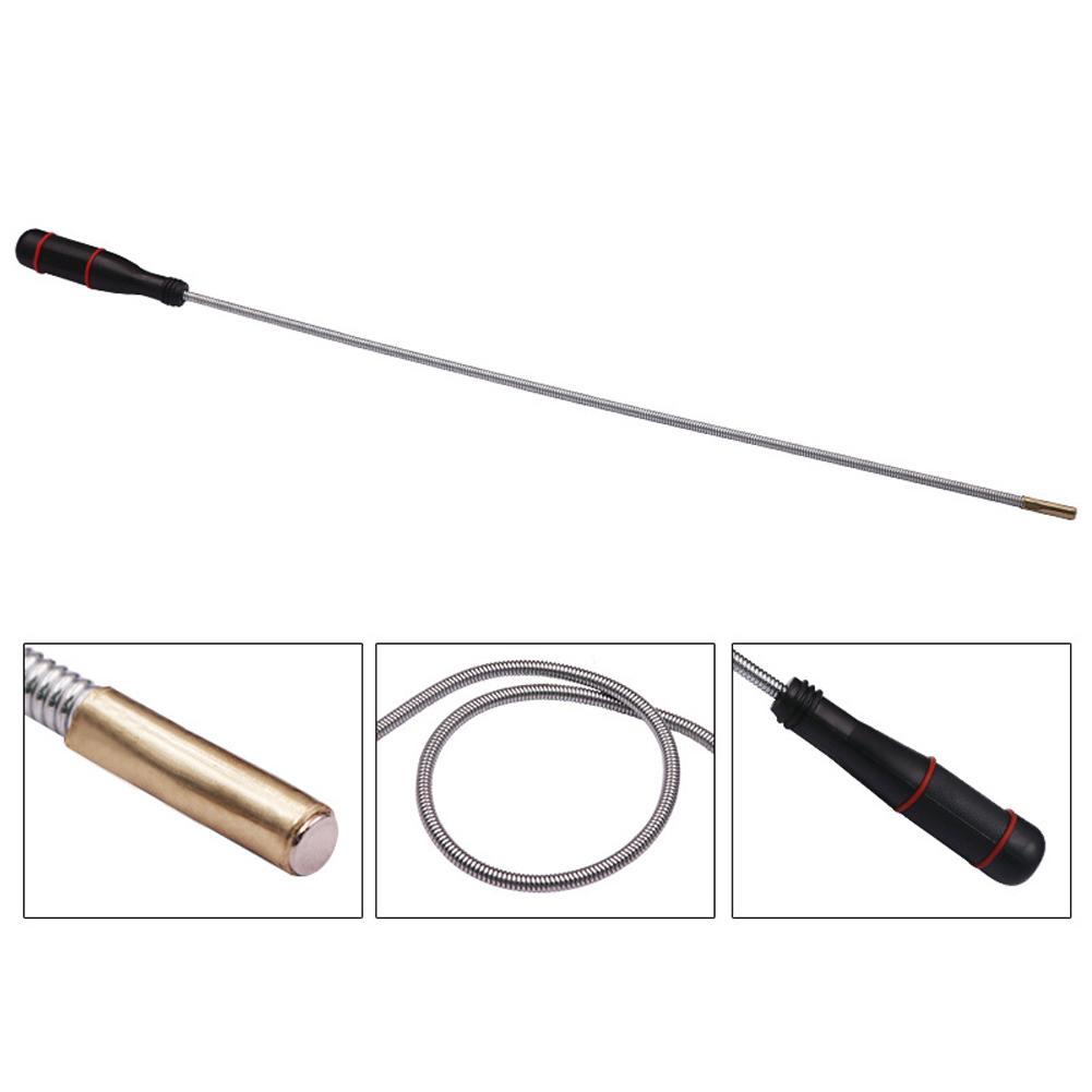 5 Pcs Flexible Magnetic Pickup Tool Portable Auto Hand Repair Tools Bendable Snake Pickup Suction Bar Magnet Spring Grip Grabber