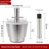 FATTBAO Stainless Steel Mortar and Pestle