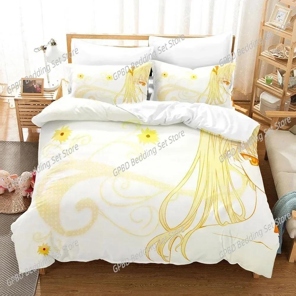 Luxury New 3D Print Anime School Rumble Bedding Set Single Twin Full Queen King Size Bed Set Bedroom Duvetcover Sets Home