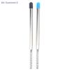 {Summer2} 10Pcs G2 Ballpoint Pen Refills 1mm Medium Point With Spring Universal Metal Steel Pipe Black/Blue Replacement Refills