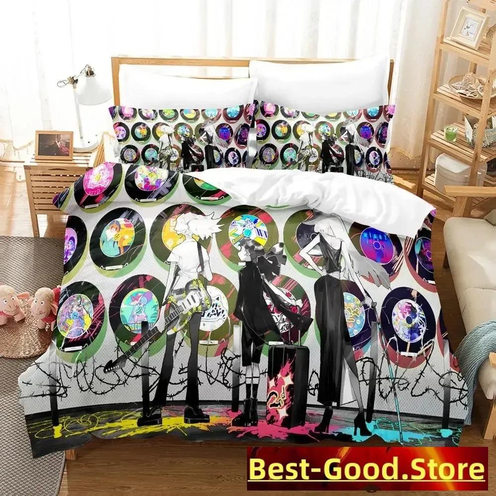 Muse Dash Bedding Set Single Twin Full Queen King Size Bed Set Adult Kid Bedroom Duvetcover Sets Anime Parure De Lit Bed