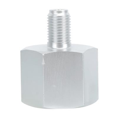 Aluminum CO2 Regulator Adapter Connector Fitting Accessories for Homebrew Beer3/8 To W21.8