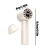 Compact Design Mini Fan Rechargeable Digital Fan On-the-Go Handheld Fan  Walking Use