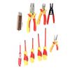 10 Pcs ulated Electrician Tool Set with Slotted Cross Head Tip Electrician Screwdriver Set