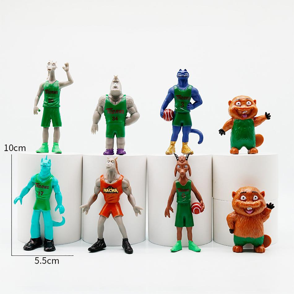 In Stock Movie GOAT Figure Basketball Dream Goat Figures Figurine Pvc Collection Statue Room Ornament Model Dolls Kid Toys Gifts