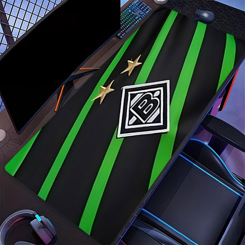 Borussia Mönchengladbach Print Mauspads, für Tastaturablage Laptop PC Matte für Büro Heimgebrauch, Schreibtischdekoration, Perfektes Geburtstagsgeschenk für Gamer