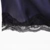 2025 A/W Women's European Lace Patchwork Silk Satin Mini Dress