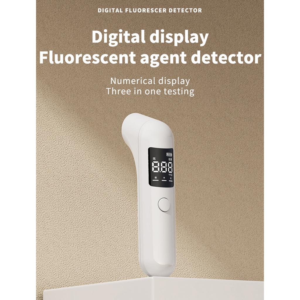 Type C Rechargeable Fluorescent Agent Tester 0-99.99mg/L Detection Ranges Ideal For Infant Products Fabric Analysis