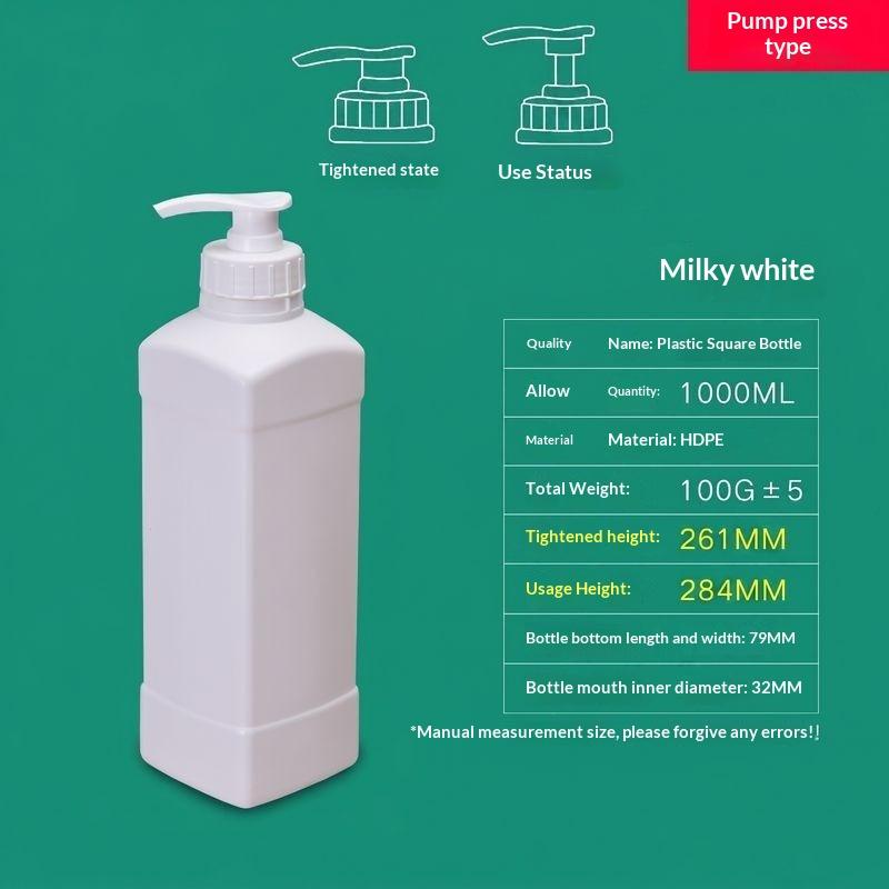 Laundry Detergent Bottle 250Ml-2L Disinfectant Water Hand Washing Hydraulic Pump Dispenser Empty Plastic Hdpe Lotion Container