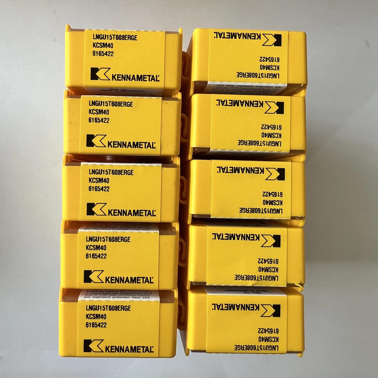 

Original / LNGU15T608ERGE KCSM40 / Industrial indexable Carbide Inserts 10 Pcs