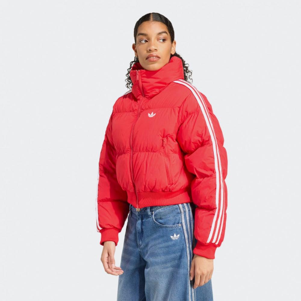 

Зимняя короткая стеганая куртка Adidas Jx2966 Red/S