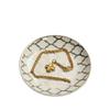 Nordic Ceramic Jewelry Dish - Square, Heart, Hexagon, Feather Shapes, Customizable Logo