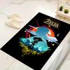 1Pc Wild Adventure Hyrule Rug, Office Carpet Indoor Outdoor Doormat, Non-Slip, Comfortable, Living, Christmas Halloween,  Xmas Gift L1287