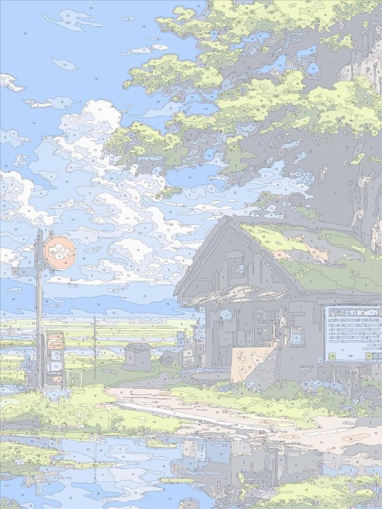 Hayao Miyazaki Summer Digital Oil DIY Painting: Healing, Stylish Living Room Decor Gift