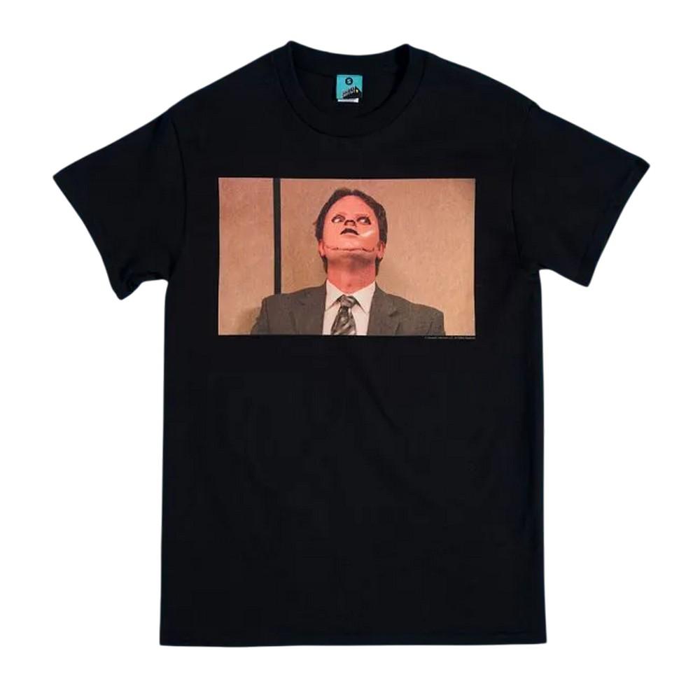 The Office Unisex Adult Dwight Schrute Mask T-Shirt