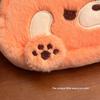 Cartoon Raccoon Pencil Case Soft Touch Stationery Storage Bag Plush Pencil Box  Gift