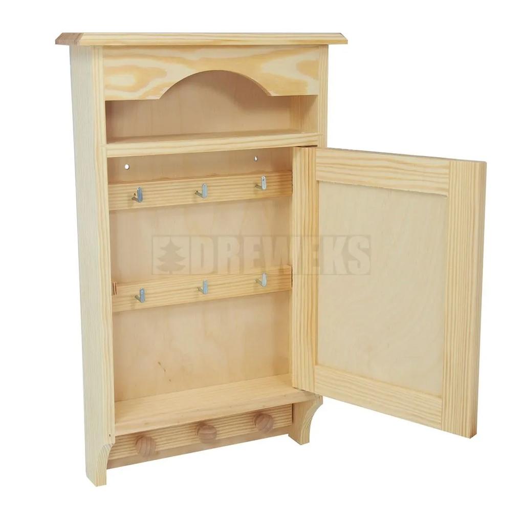 Key Cabinet with Retro Hanger