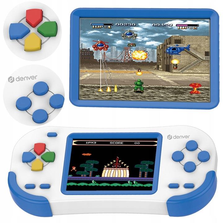 Gamepad Met Kleurenscherm Lcd 2,8” Denver Gmp-295 200 Spellen 320 X 240