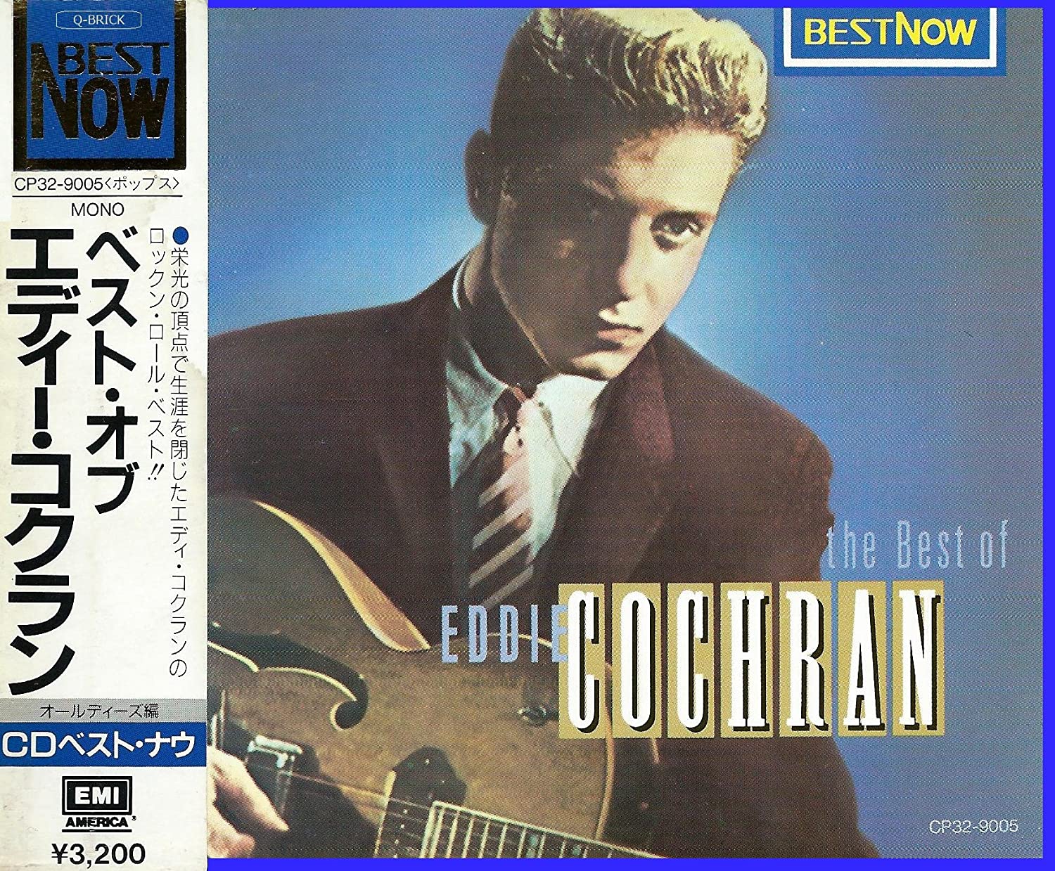 

CD EDDIE COCHRAN - The Best of Eddie Cochran Japan ObiRock Used