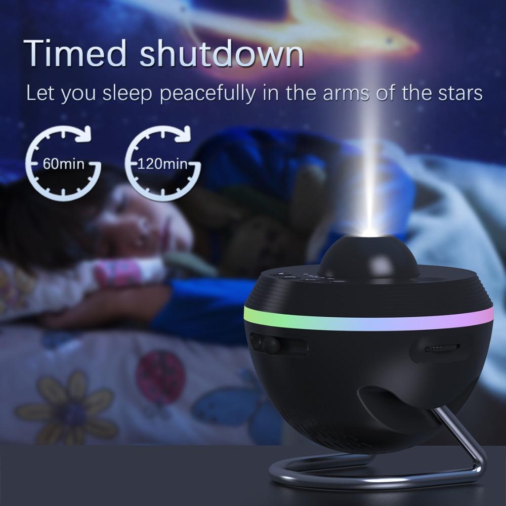 Planetarium Starry Sky Projection Light Space Ball Galaxy Star Earth Moon Projector Living Room Bedroom Night Light