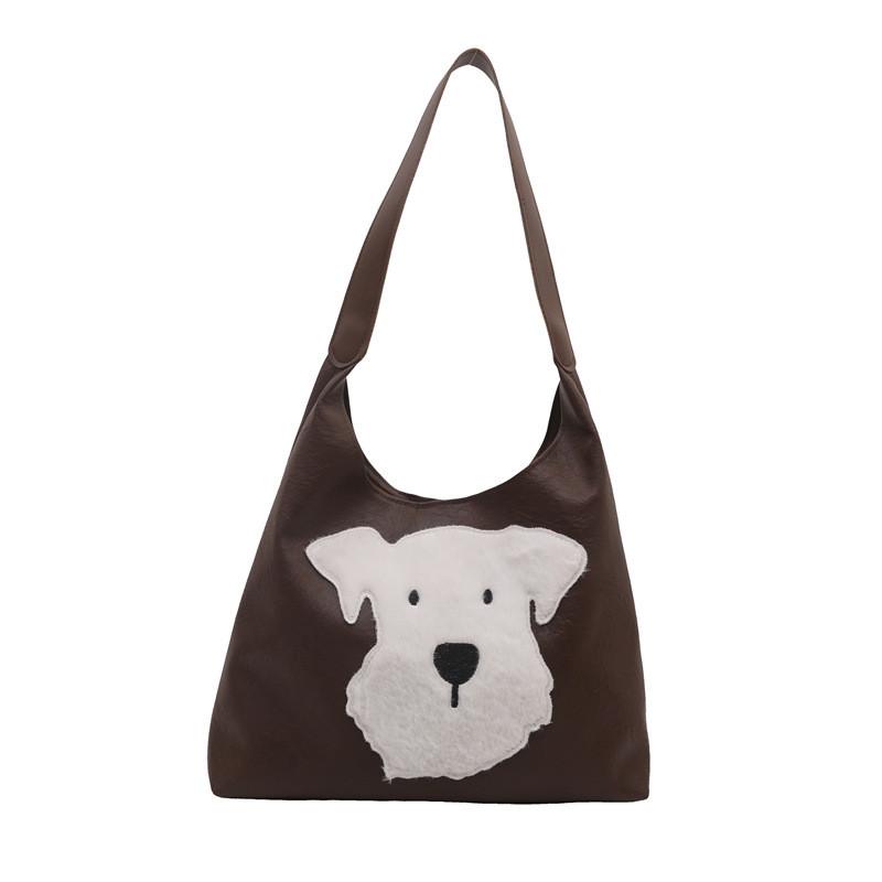 Large Fashionable Capacity Shoulder Tote Bag For Women Soft Pu Material Chic Design