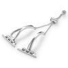 Metal Bracelet Band for Apple Watch Series 11 10 42mm/9 8 7 41mm/SE3 SE2 SE 6 5 4 40mm/3 2 1 38mm Drawstring Adjustable Hollow Watch Strap