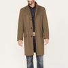 New Trendy Winter Woolen Coat Men's Medium and Long Casual Fashion Coat