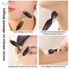 Purple Sandalwood Roller Massager Lotus Seedpod Beauty Professional Brass Facial Gua Sha Tool Eye Relaxation Spot Meridians