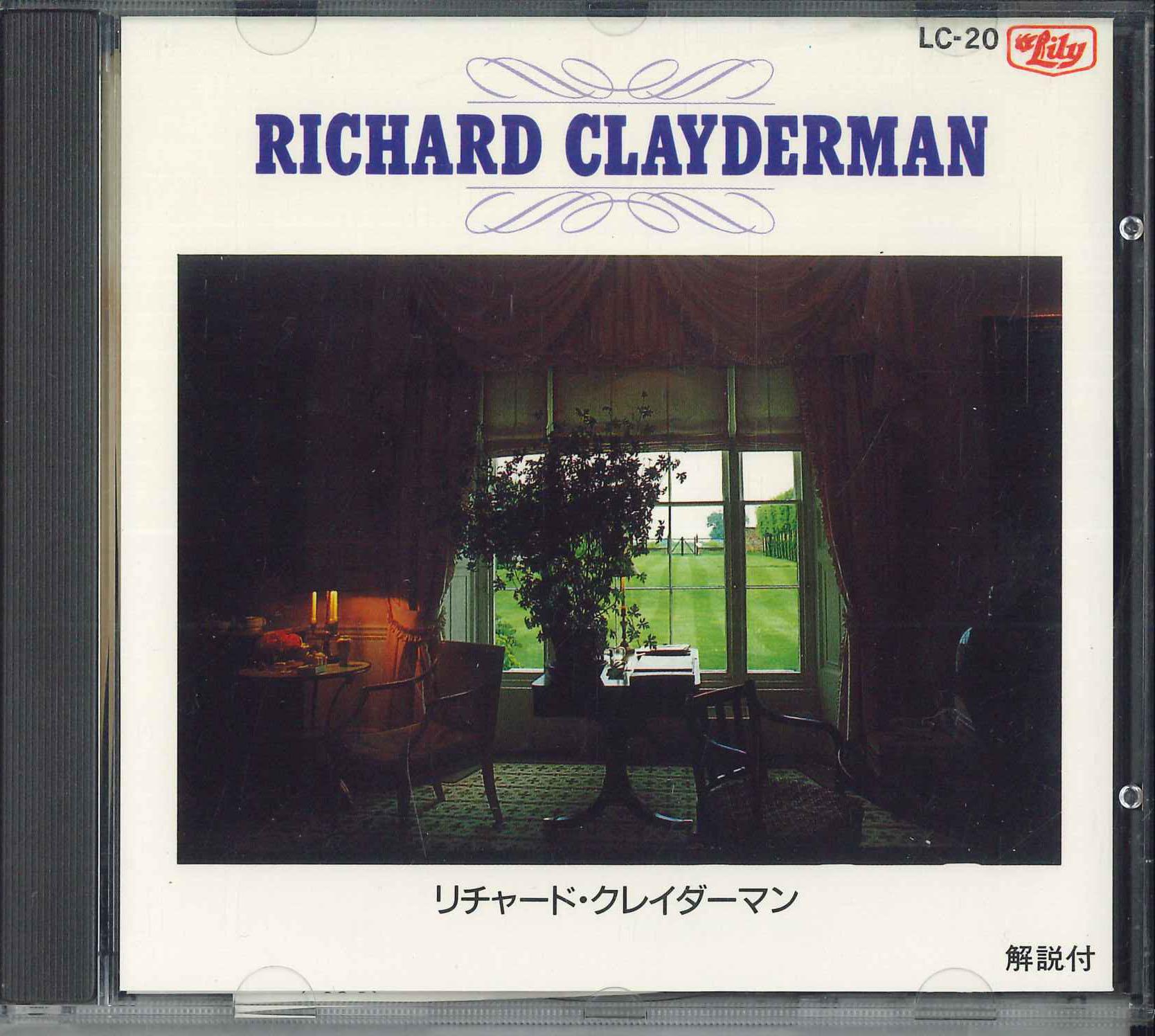 

CD RICHA CLAYDERMAN Richa Clayderman LC20 EASTERN ENTERPR Japan Obi Pop Used