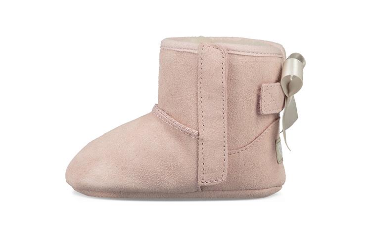 UGG Suede Short Snow Boots Pink Infant And Toddler 1018452I-BPNK 20.5