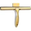 All-Purpose Shower Squeegee for Shower Doors, Bathroom, Window and Car Glass - Bronze, Stainless Steel
