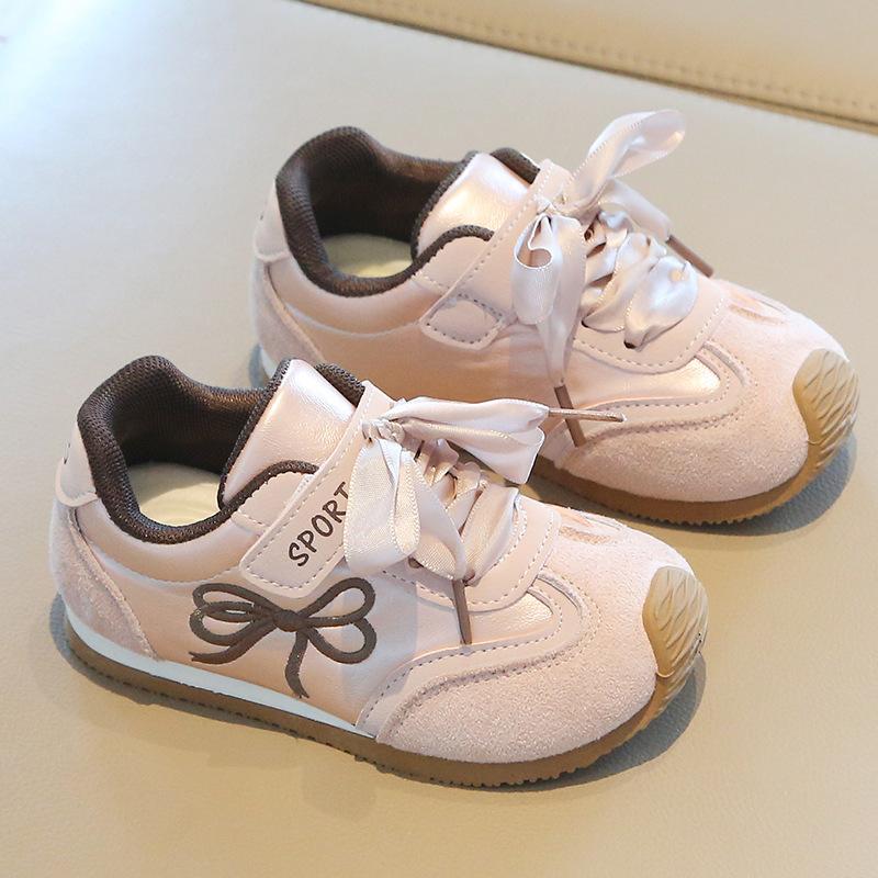 Spring Autumn Girls Forrest Gump Shoes Soft Sole Casual Sports Sneakers White Baby Running Shoes For Kids