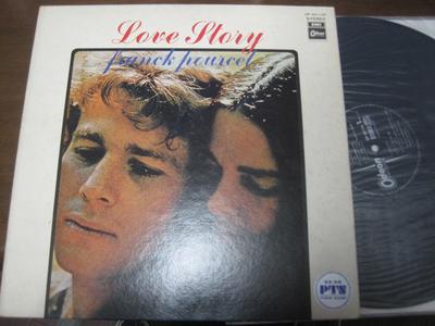 LP Record FRANCK POURCEL  Love Story OP80136 ODEON Japan Obi Jazz Used