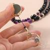 Fashion Crystal Beads Lanyard for ID Badges Creative Badge Card Holder Key Lanyard  School Supplies