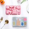 Halloween Silicone Mold Ghosts Pumpkins Bats Haunted Houses Tombstones Designs Baking Mold Chocolate Cakes Soaps Cookies Mold