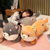 Plush Puppy Lying Toy Soft Cushion Pillow Cute Plushie Room Decoration Kids Gift