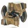 Sorel Echtleder Schneestiefel Braun Größe 23.5 Damen Mit Gürtel(GEBRAUCHT)