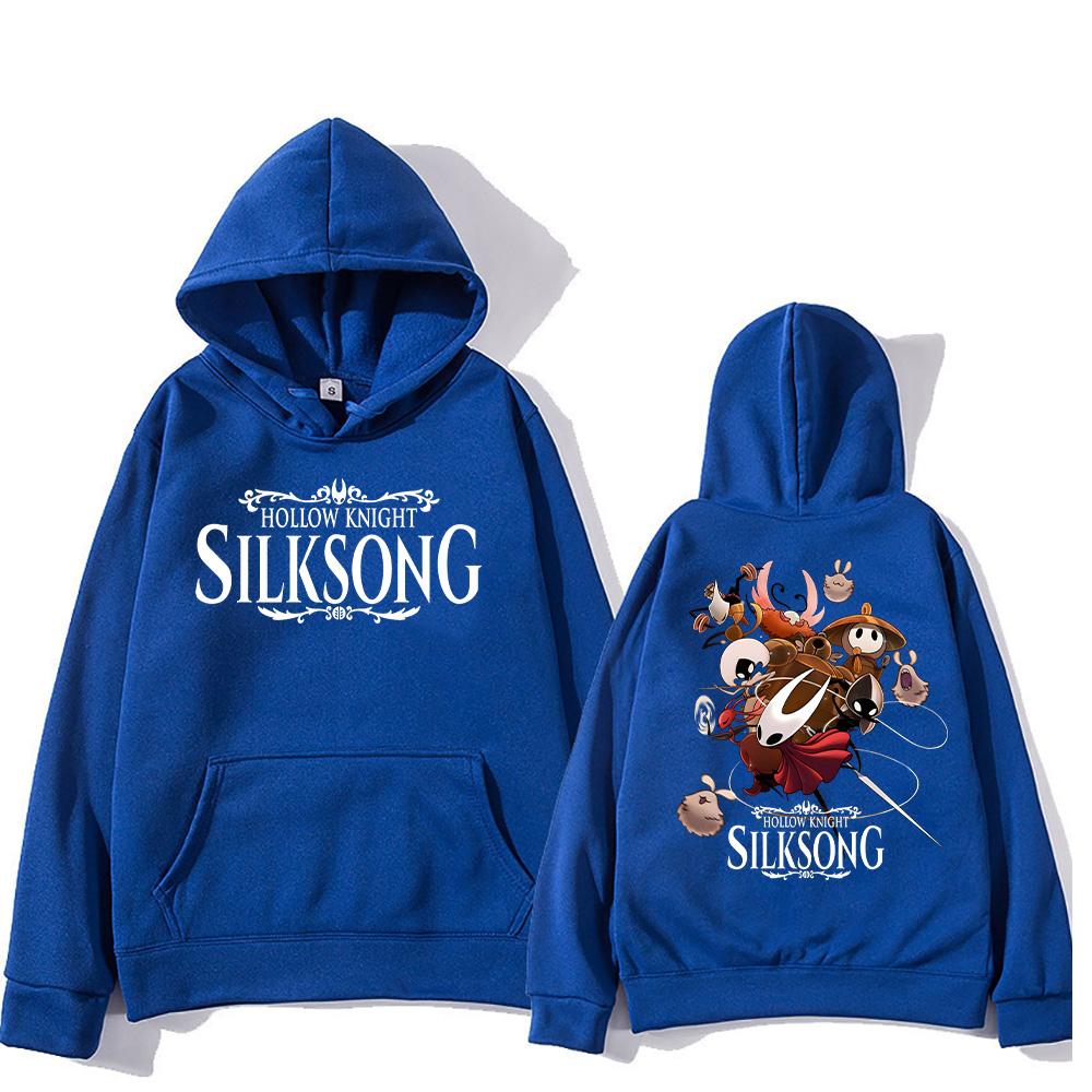 Hollow Knight Silksong Hot Game Hoodies Long Sleeve Fashion Casual Pullovers High Street Women Men Sweatshirt Fashion Streetwear