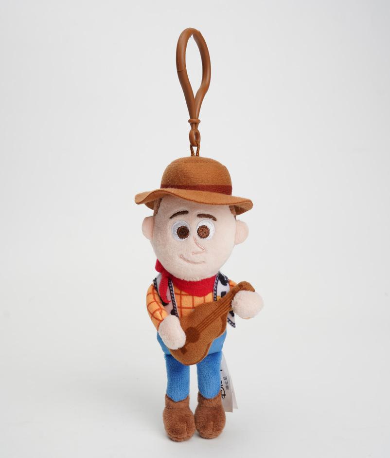 Toy Story Buzz Lightyear Woody Jessie Plush Keychain 2 Sizes Cute Cartoon Bag Pendant Ornament For Kids Gift