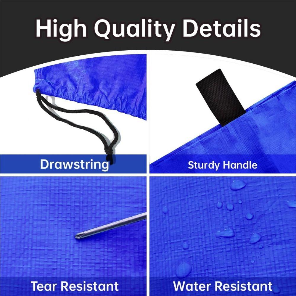 110/120cm Logistics Woven Bag Waterproof Home Packaging Bag Closet Organization