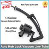 Auto Hub Lock Vacuum Line Tube 7L1Z-9H465-B Vacuum Solenoid Valve & FL3Z-3A788-B Check Valve for Ford Expedition F-150 Lincoln