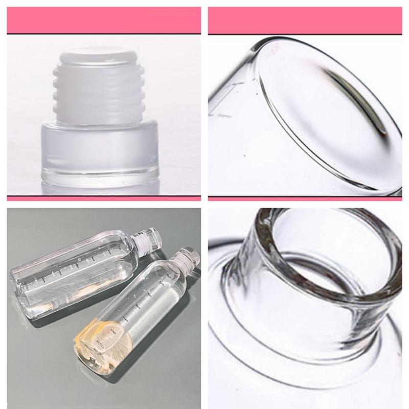 300-1000ml Szklana Butelka na Wodę Duża Pojemność z Pokrywką z Oznacznikiem Czasu do Picia Wody na Zewnątrz Przenośna Przezroczysty Kubek na Mleko Sok