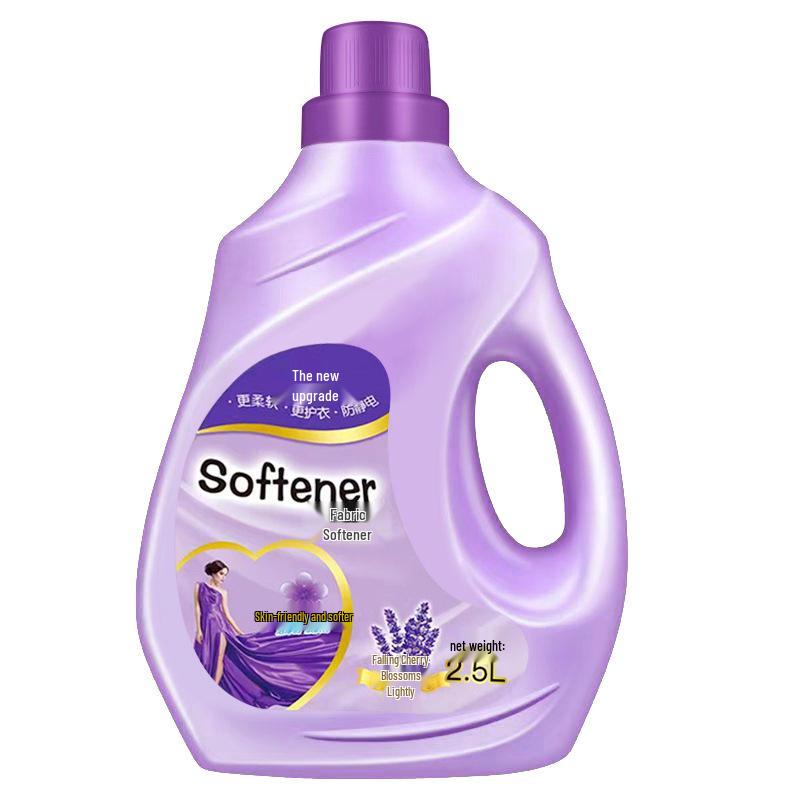 8 Jin Lavender Fabric Softener: Shape Retention, Anti-static, Color Protection, Wrinkle Removal, Long-lasting Fragrance