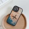 Aircraft Airplane Phone Case Hard Leather For iPhone 14 13 12 Mini 11 14 Pro Max Xs X Xr 7 8 Plus Fundas