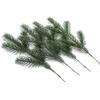 5pcs Christmas MINI Tree Home Decoration Accessories New Year Wedding Decorative Flowers Wreaths Needlework Artificial Plants