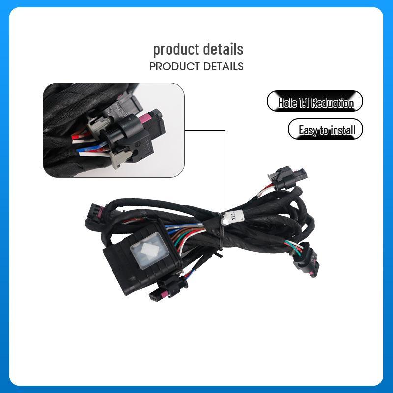 Mercedes-Benz A Sınıfı W169 Ön ve Arka Tampon Radar için Elektrikli Sensör Kablo Demeti (2003-2012) 1695403733