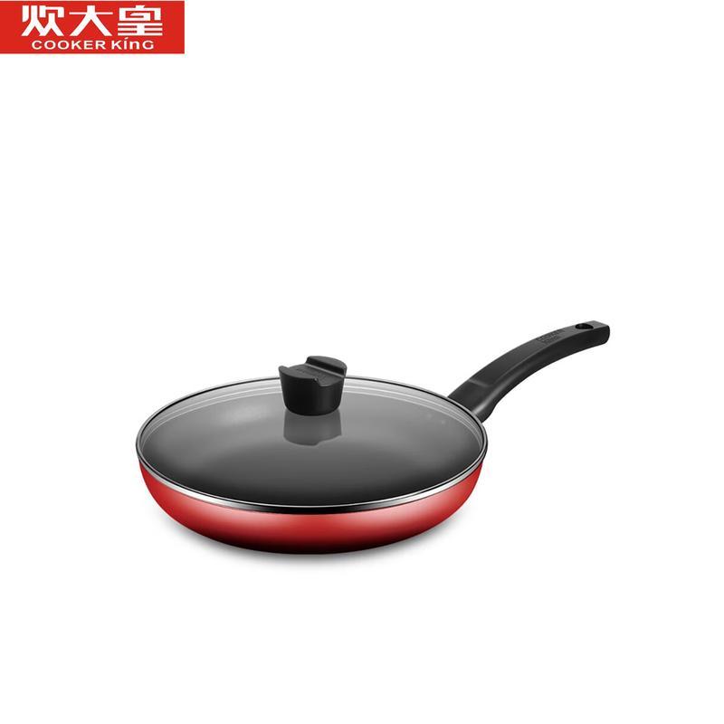 COOKER KING 28cm Red Non-stick Frying Pan