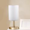 Lamp Shade Round Burlap Lampshade for E27 Bulbs Decorative Lamp Cover for Living Room Bedroom Study