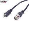 1M/3ft BNC Male To RCA Male Jack Coaxial Cable Connector Video Adapter for CCTV Camera System Camera Accessories
